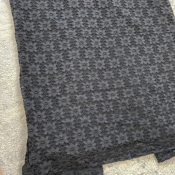 New Bardot Chameleon Lace Midi Dress In Black Strappy Open Back Sz S - Picture 13 of 16